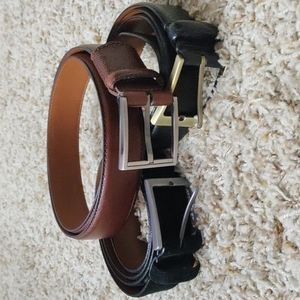 Leather belts